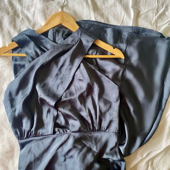 Topshop Slip-Look Floor-Length Party Dress - Picture 1 of 3